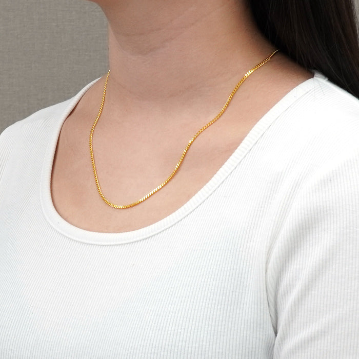 K24喜平ネックレス 着用イメージ レディースファッション アクセサリー メンズジュエリー