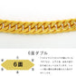 純金 喜平 24金 ネックレス ダブル 6面 60cm 100g チェーン 拡大画像 造幣局検定マーク K24 ゴールド 