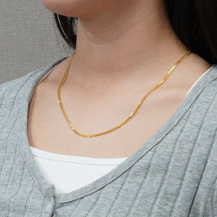 K24喜平ネックレス 50cm・10g｜純金・6面カット｜VARIOUS LUXURY公式通販